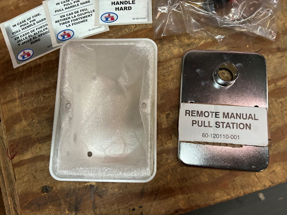 Badger fire alarm pull system