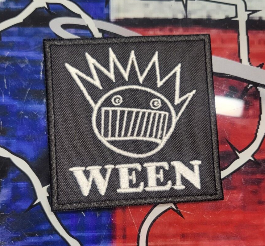 EMBROIDERED WEEN ROCK BAND PATCH (Please Read Ad)