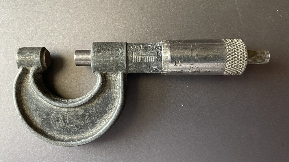 Vintage Woolworth Micrometer Caliper