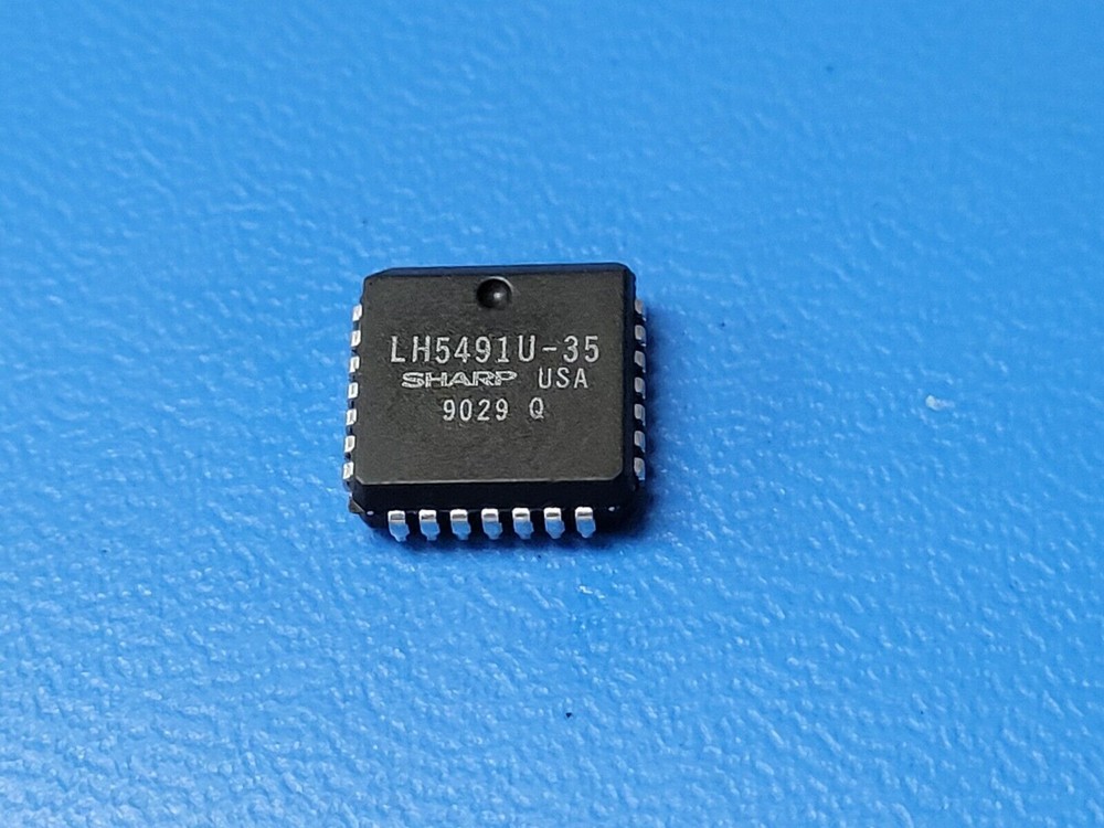 (5 PCS) LH5491U35 SHARP FIFO, 64X9, Asynchronous, CMOS, PLCC28