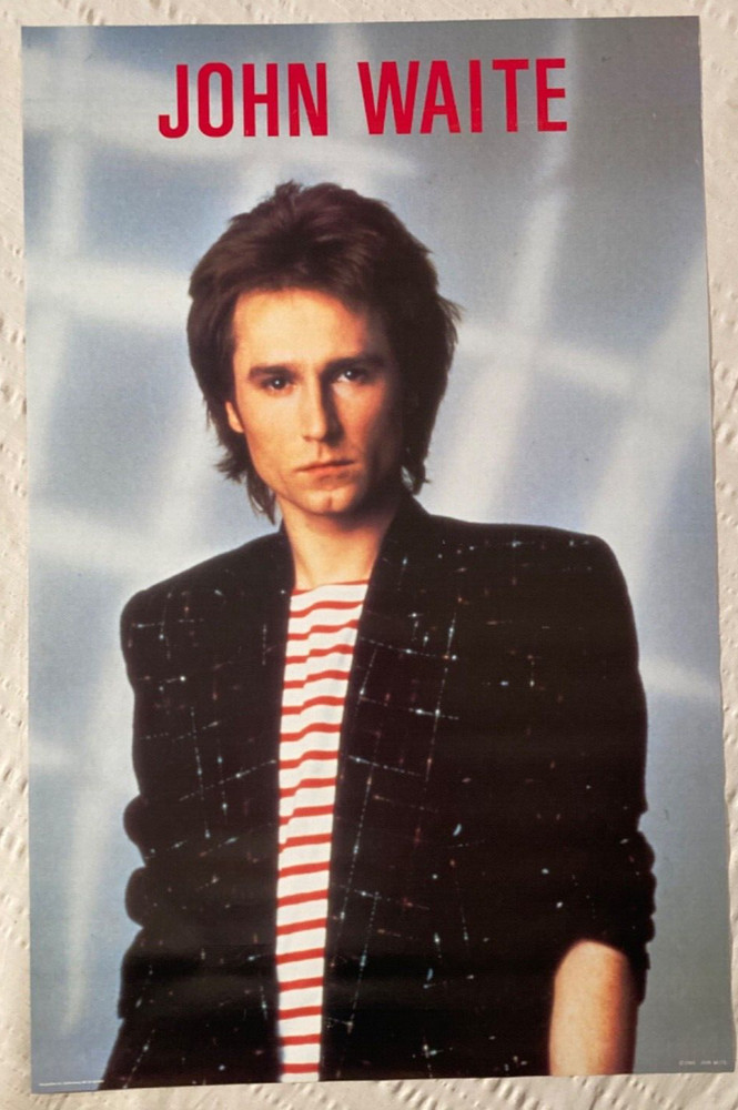John Waite 1985 Poster Personalities Gaithersburg Maryland Babys