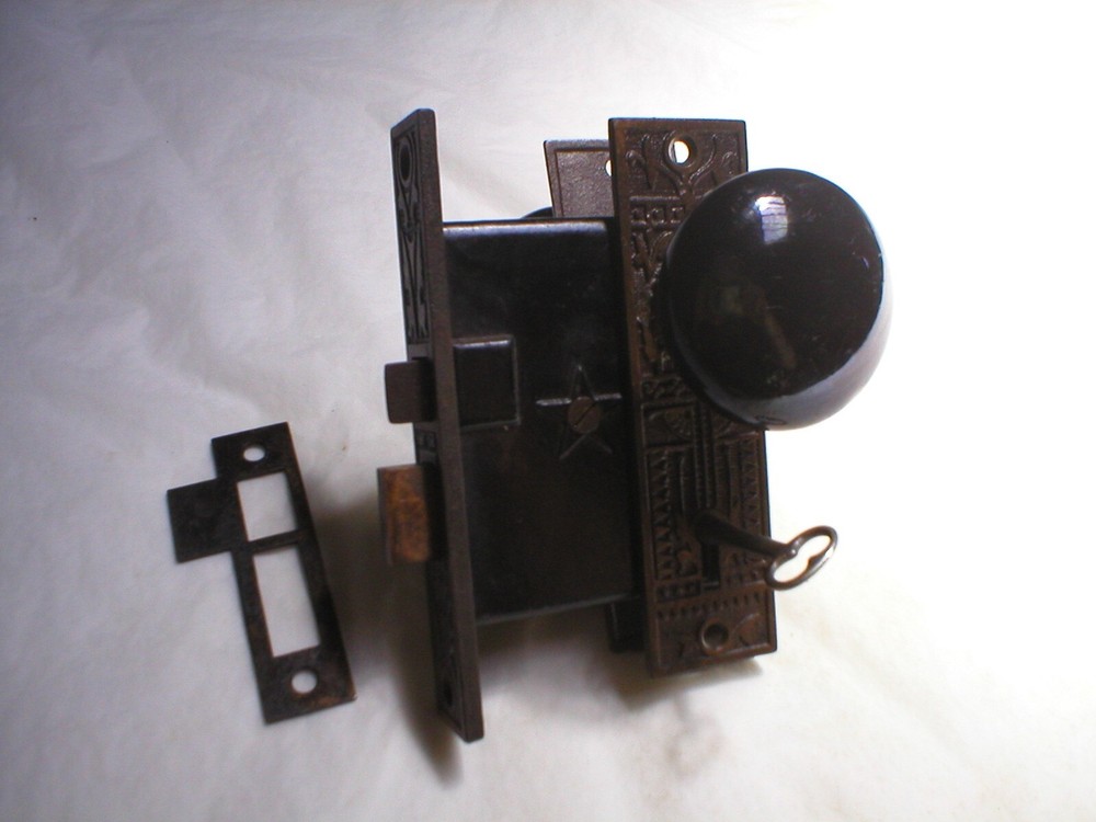 Antique Victorian Era Door Hardware
