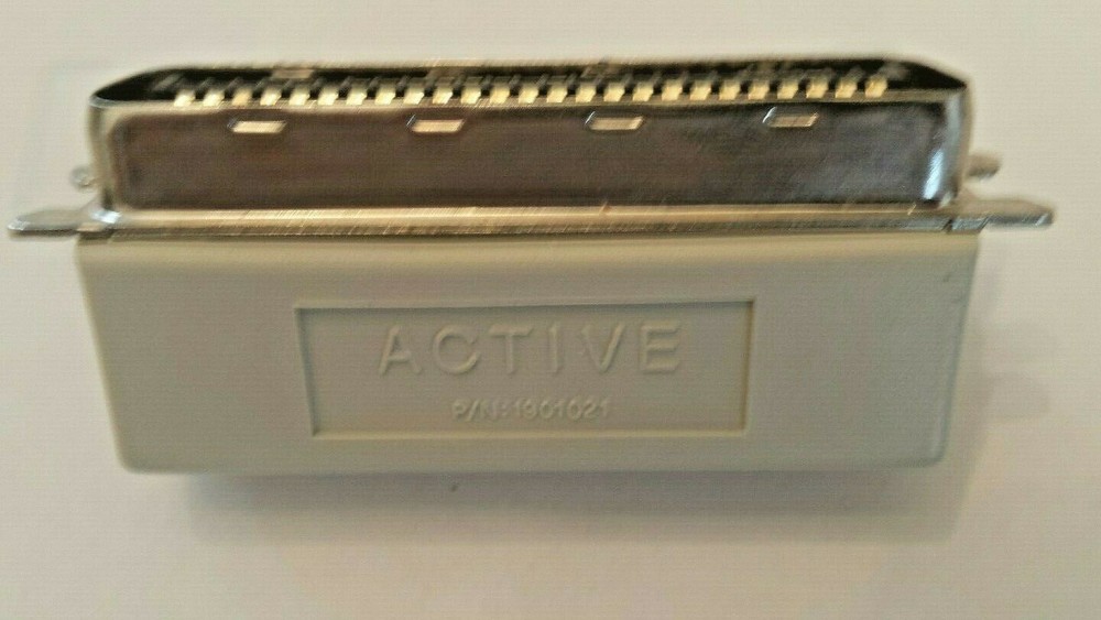 ACTIVE SCSI TERMINATOR 50 PIN CENTRONICS MALE SCSI 1 TERMINATOR ACTIVE 50 PIN