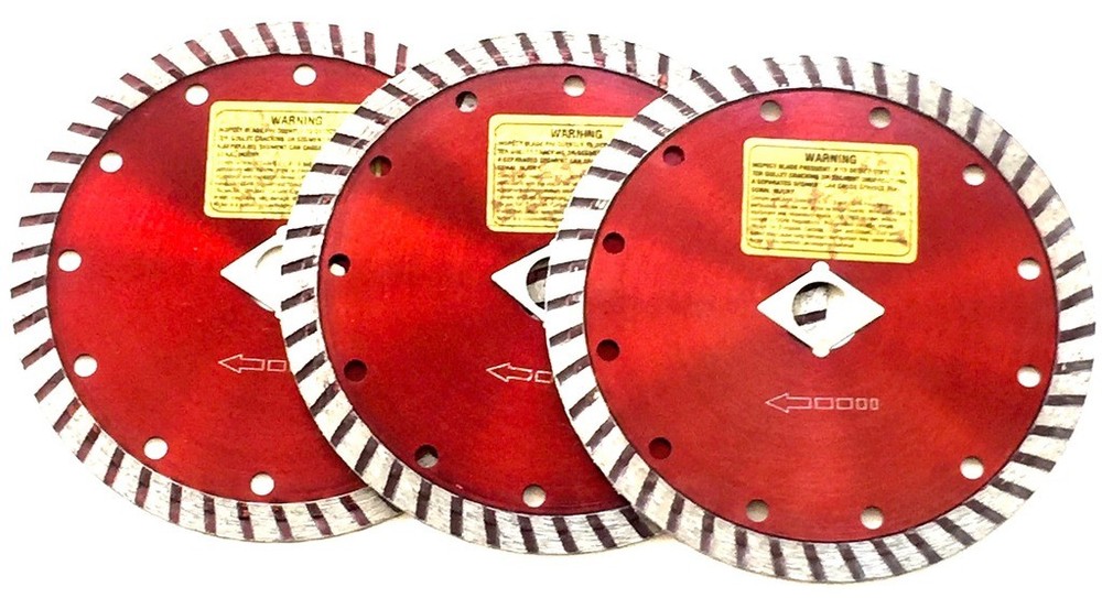 4.5'' Diamond blade fits angle grinder 10 pack (4 /2'')