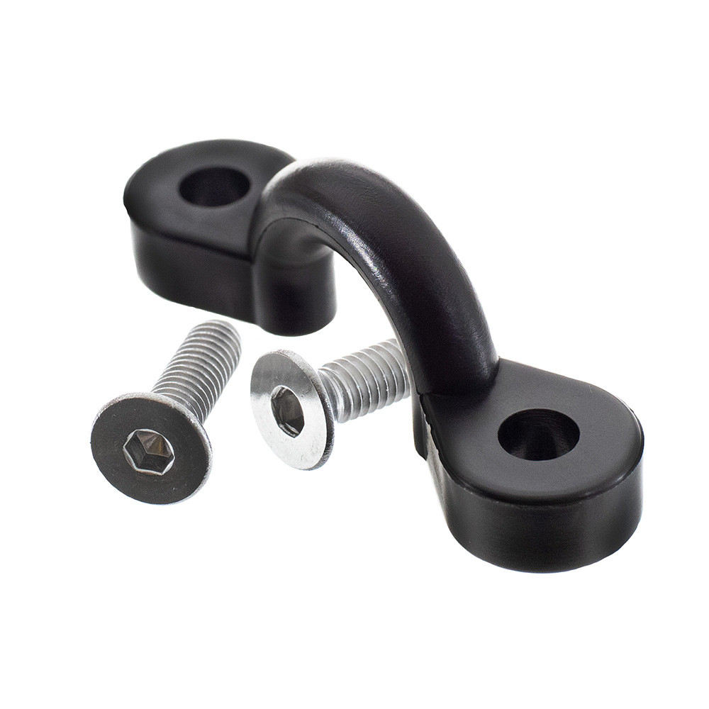Kayak Strap Eye with Screws - Easy Install - Strong Durable Plastic - Multi Pack