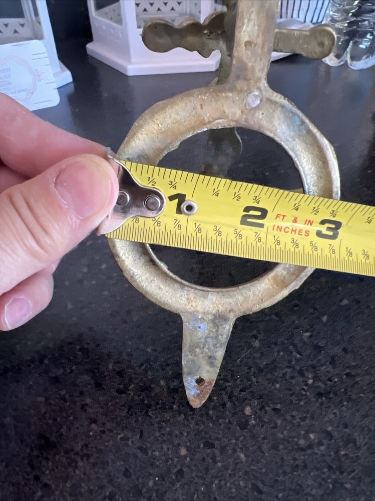 Vintage Brass Anchor Door Knocker