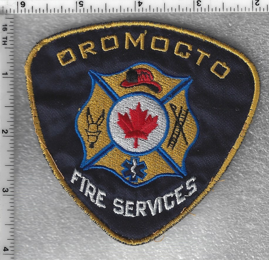 Oromocto Fire Services (New Brunswick, Canada) Uniform Take-Off Shoulder Patch