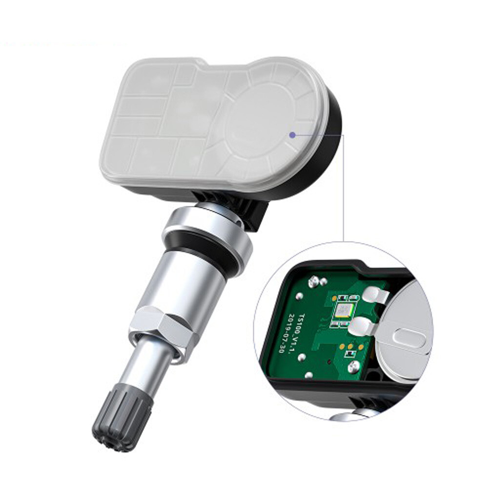 XTOOL TPMS TS100 315MHz 433MHz 2in1 Programmable Car Tire Pressure Sensor Metal
