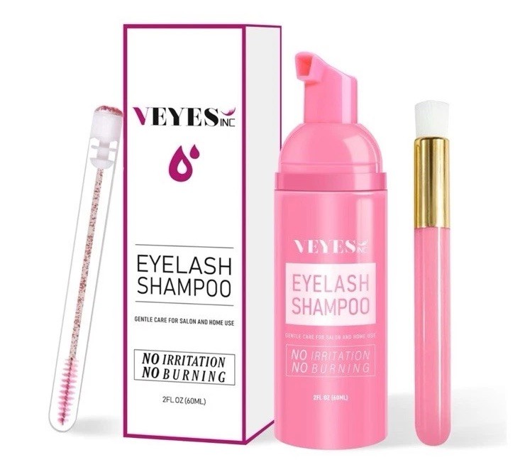 VEYES INC Lash Shampoo for Lash Extensions and Natural Lashes