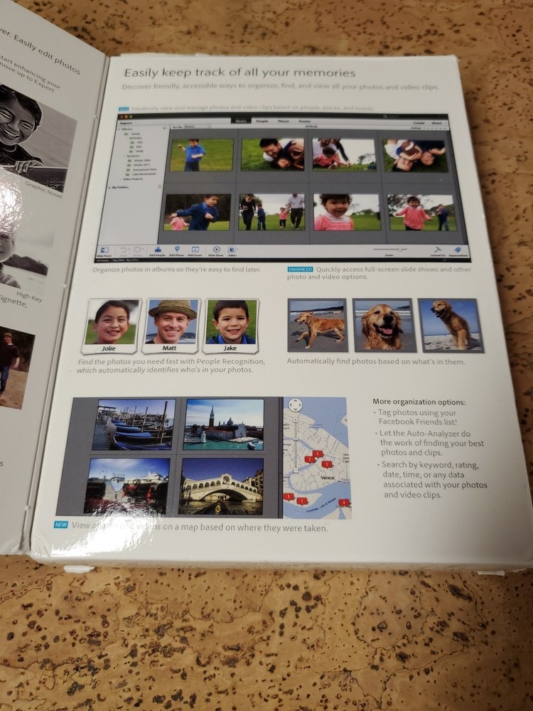 OPEN BOX Photoshop Elements 11 Mac + Windows w/Serial