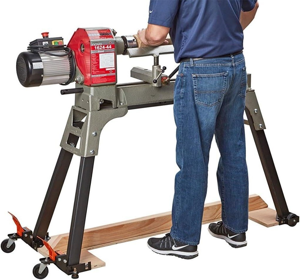 Mobile Base Kit Heavy Duty Adjustable Rolling Set Dolly Roller Frame and Casters