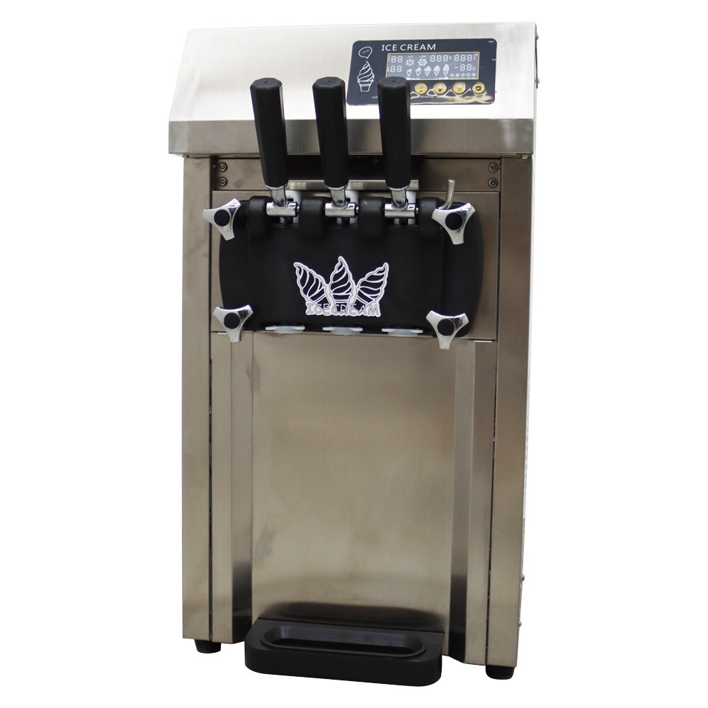 Commercial 3 Soft Ice Cream Machine LED Panel Controller Ice Cream Makers Device