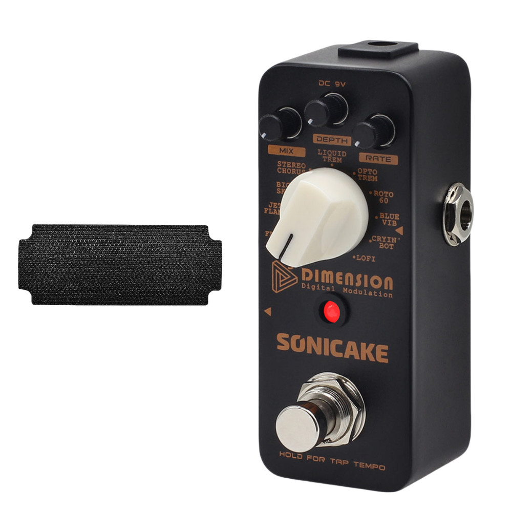 SONICAKE Digital Modulation Phaser/Flanger/Chorus/Tremolo effects pedal