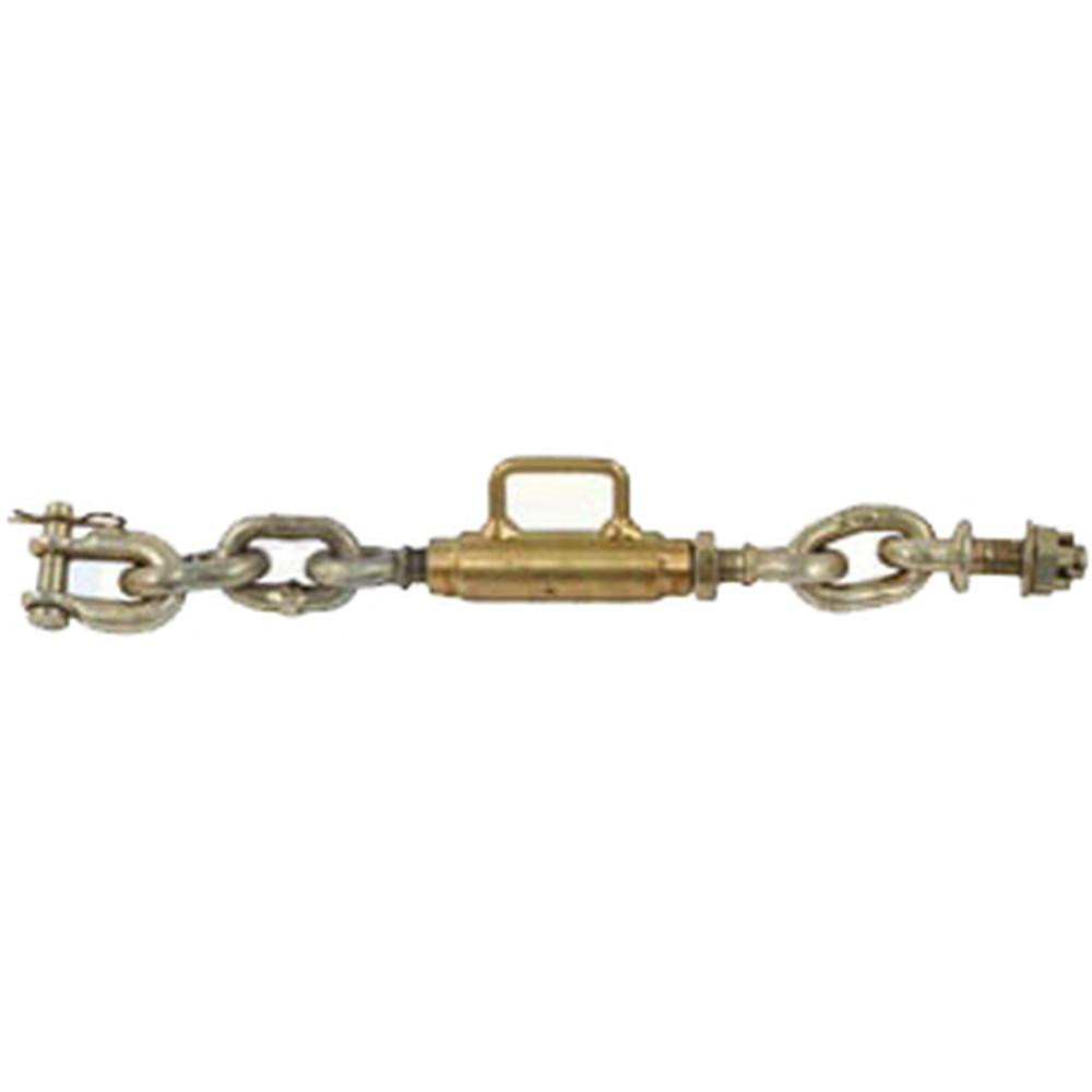 Universal Fit Turnbuckle 3 Point Hitch Sway Check Chain Stabilizer 11.75-13.50