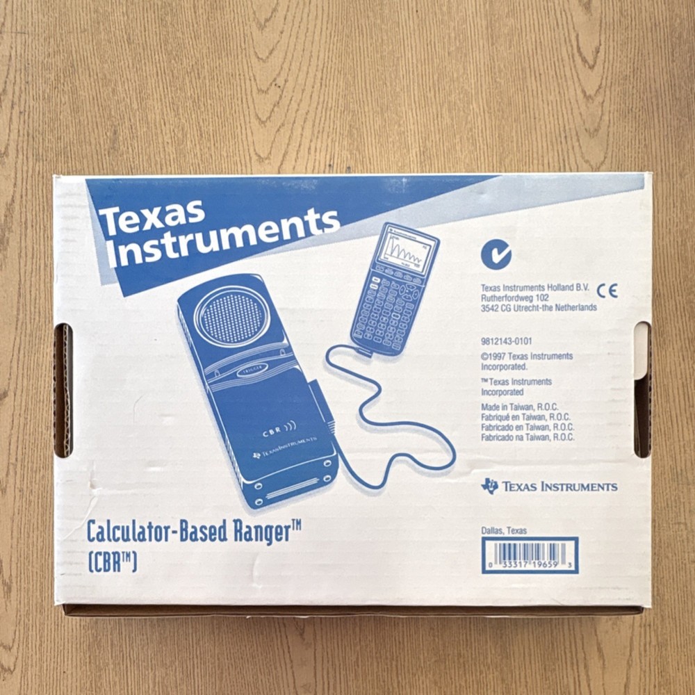Texas Instruments Calculator-Based Ranger (CBR) MPN 9812143-0101