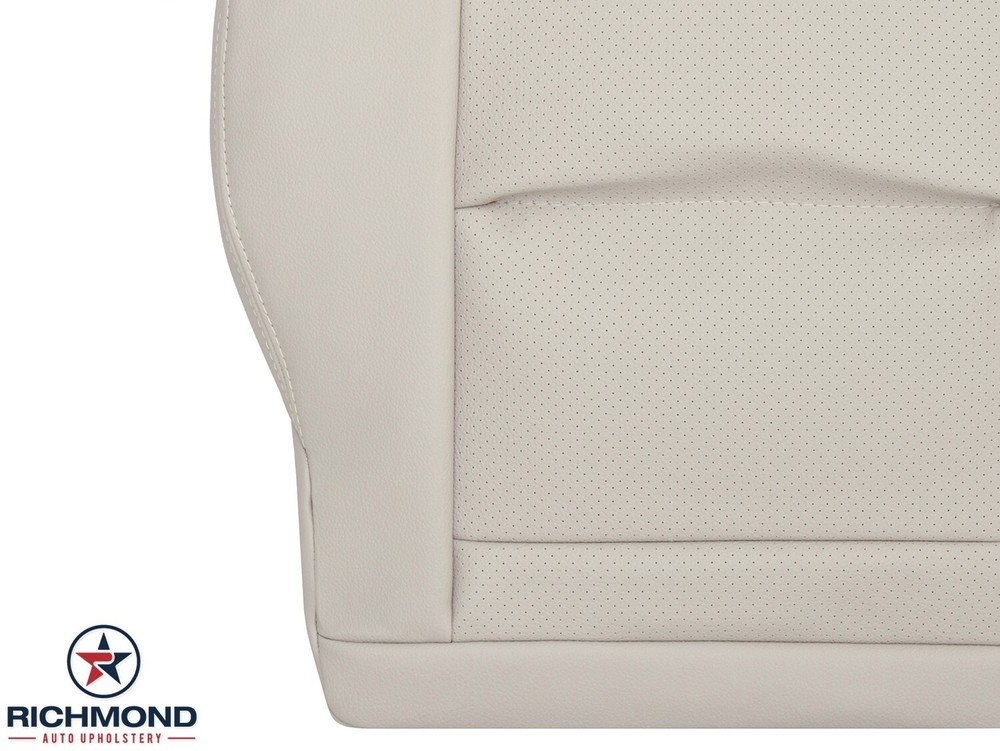 2015 2016 Benz E-Class - Driver Side Bottom Replacement Leather Seat Cover Tan