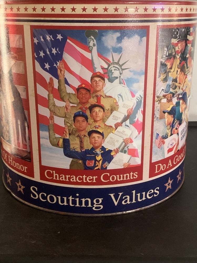 Scouting Values By Joseph’s Csatari Empty Collectible Popcorn Tin 2020