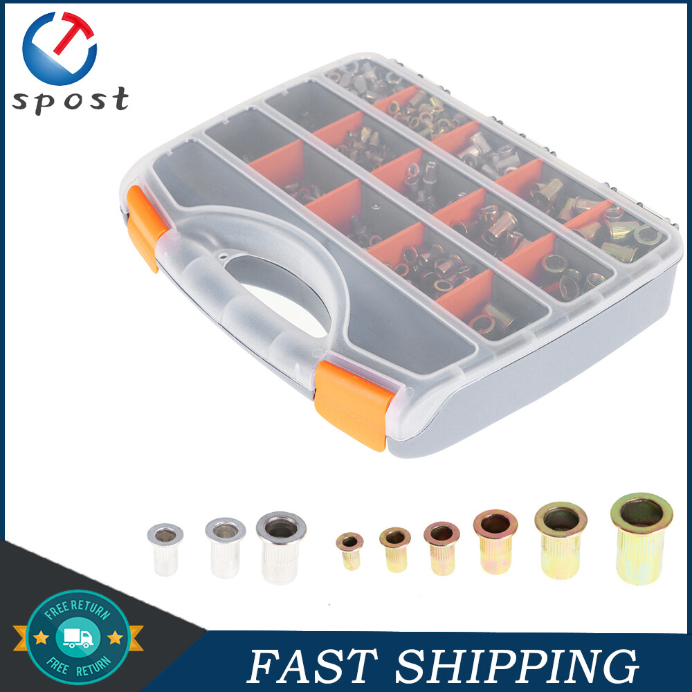 Rivet Nut Kit Rivnut Tool Nut Setter Thread Setting Nutsert M3-M10 900 Pack