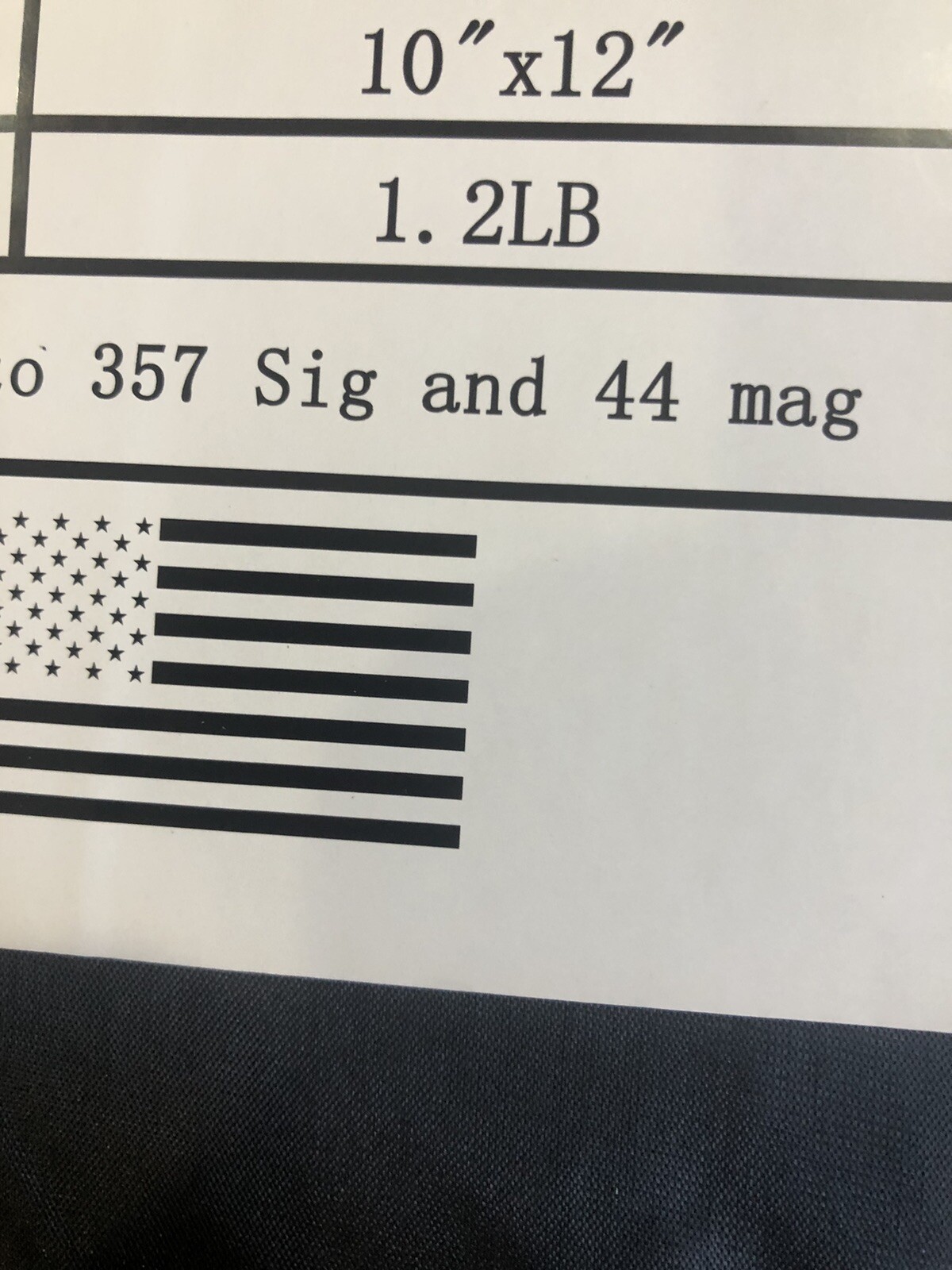 Level IIIA 3A Soft Bulletproof Body Armor Plate PAIR 10x12 Very Light Inserts