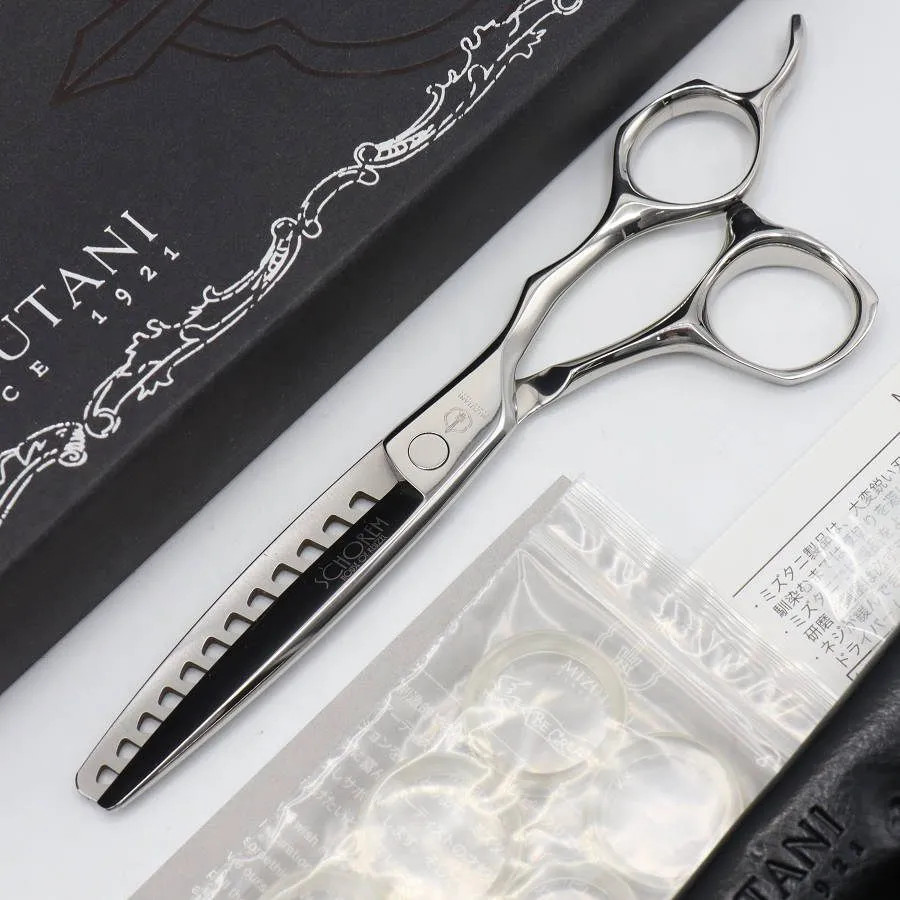 Mizutani Schorem Master 12 Thinning Scissors 5.8 inches Offset Handle 12 teeth