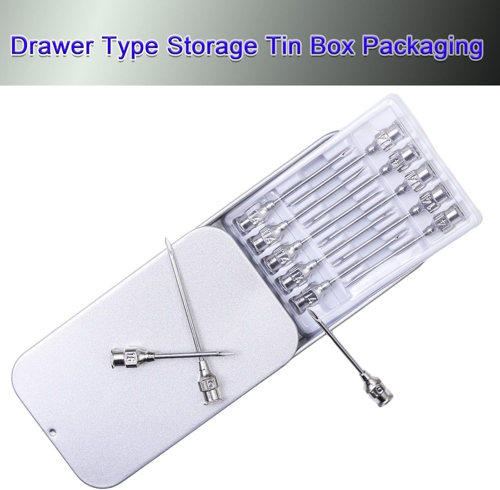 New Practical Various models Veterinary Needles Cattle Needle For Animals 10Pcs