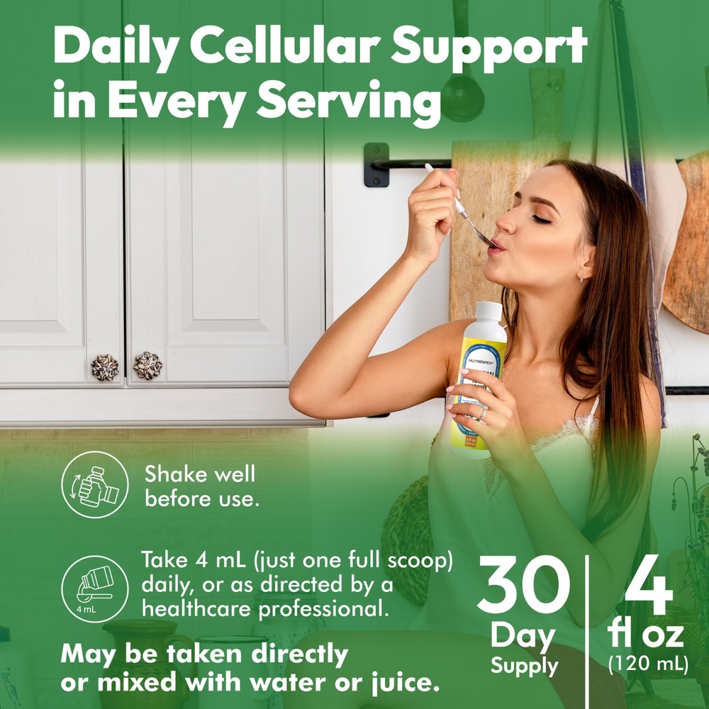 NutraPep NAD+ Liquid Supplement - Liposomal NAD+ Boost