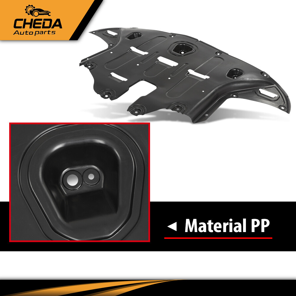 Fit For Hyundai Tucson 2016-2021 Front Engine Splash Shields Under Cover Black