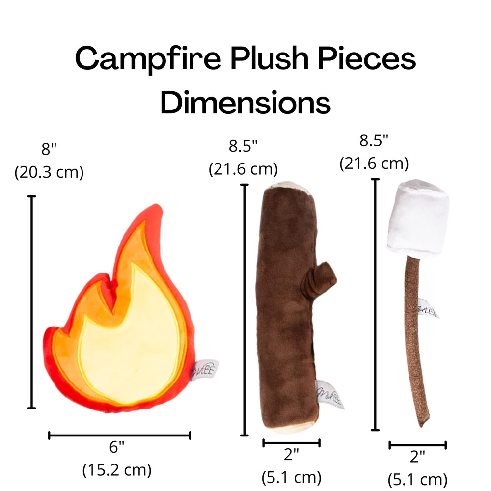 Midlee Campfire Dog Toy
