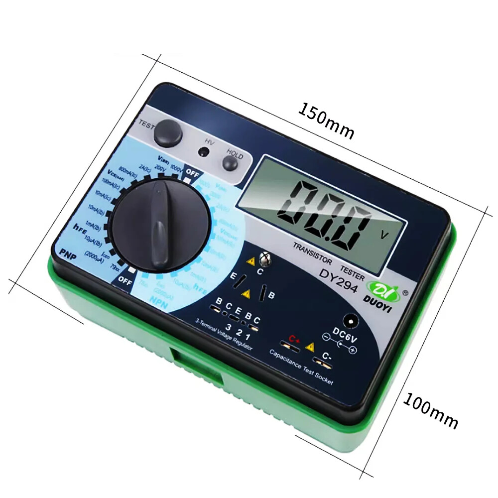 DY/294 Digital Transistor Tester 1000V Reverse AC DC Voltage Capacitance Tester