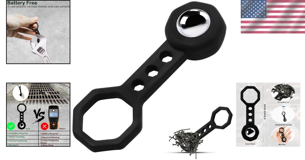 Precision Magnetic Wall Stud Finder - Essential Tool for Home Improvement