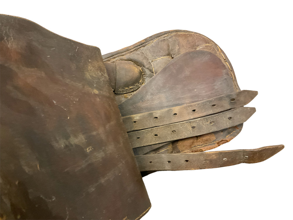 WW1 Canadian CEF Leather Saddle