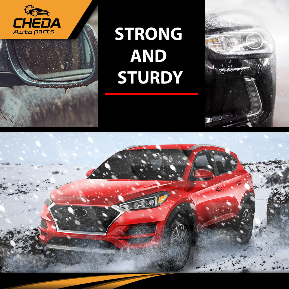 Fit For Hyundai Tucson 2016-2021 Front Engine Splash Shields Under Cover Black