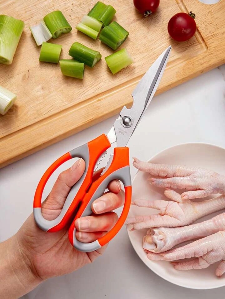 Multifunctional Kitchen Scissors Stainless Steel Shears Multi-Purpose