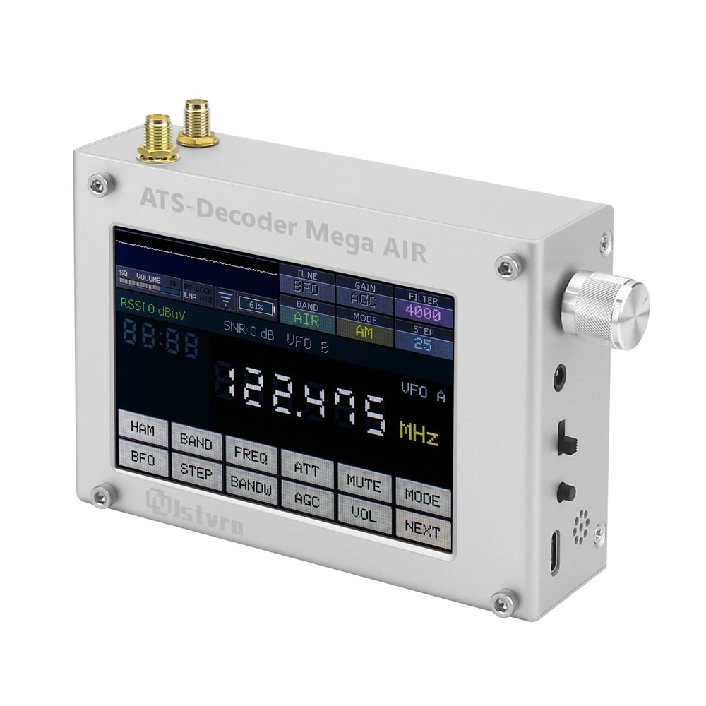 4" ATS Decoder Si4735 Full Band Radio Receiver FM RDS AM Bluetooth,AIR