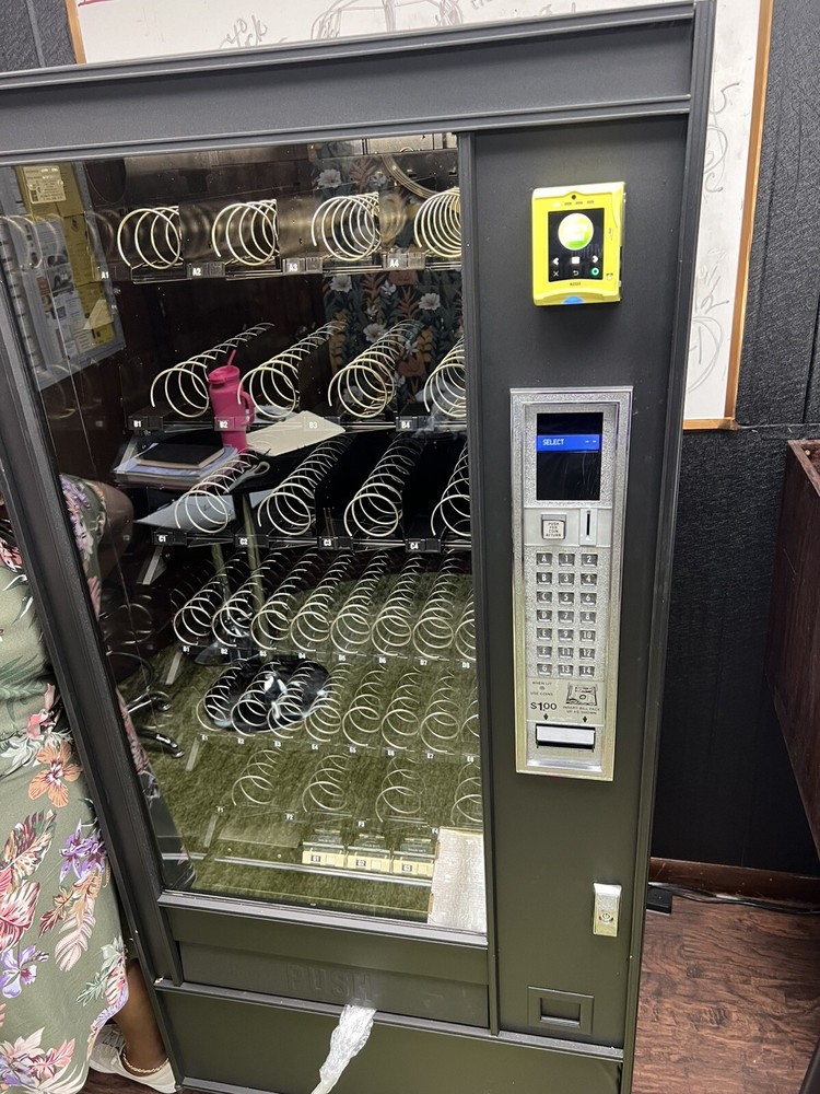 used snack vending machine