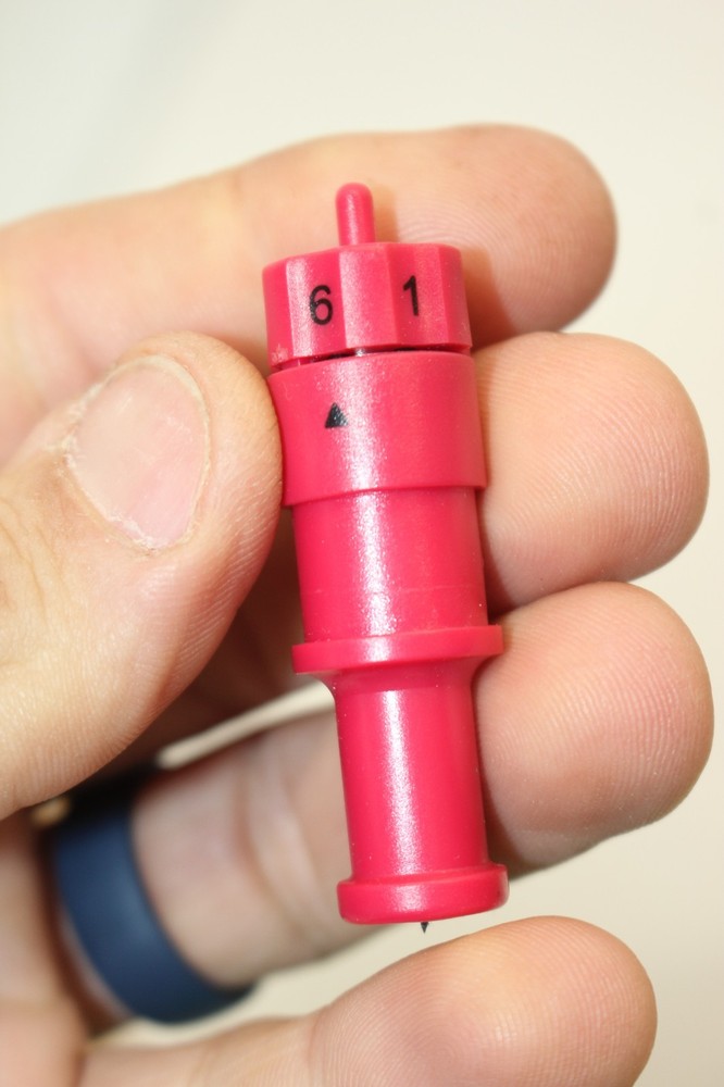 GENUINE Original Cricut RED Plastic Replacement Blade Housing Adjustable euc!