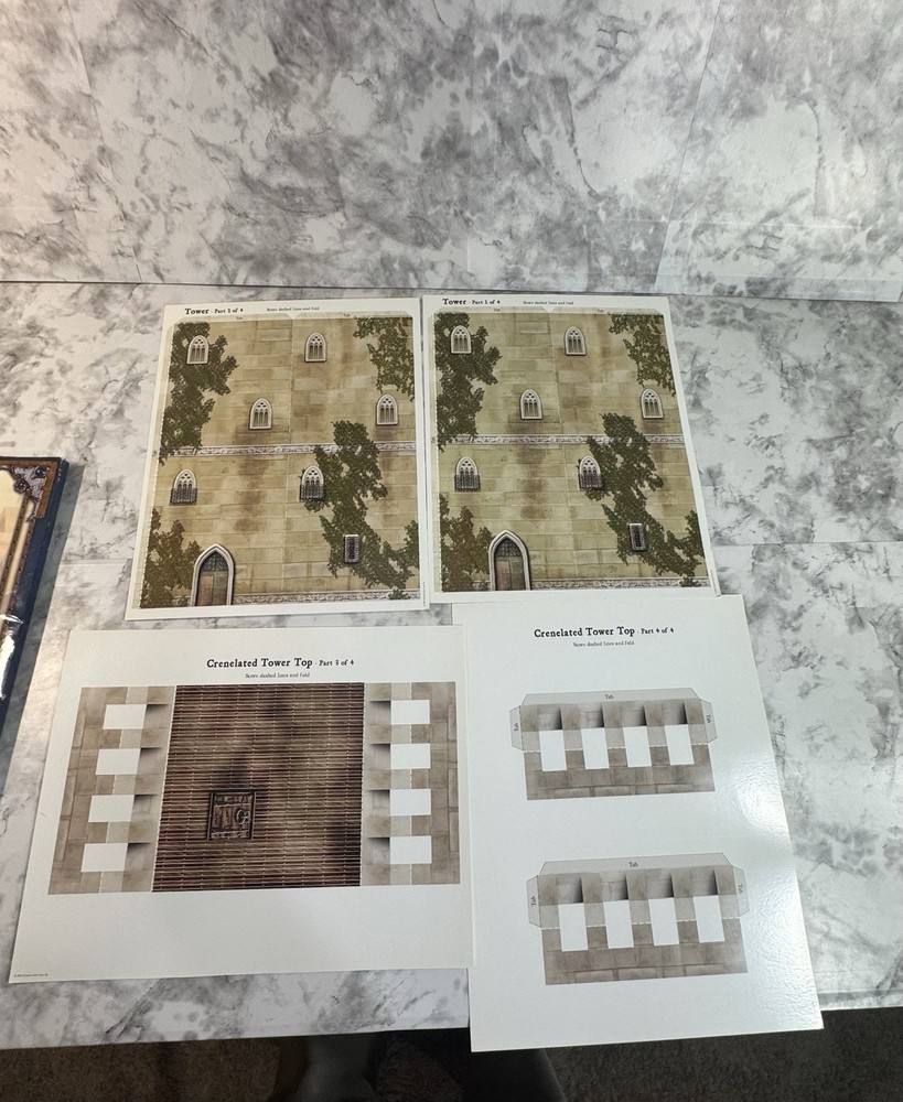 MAP FOLIO 3-D Dungeons & Dragons Adventure Module Accessory