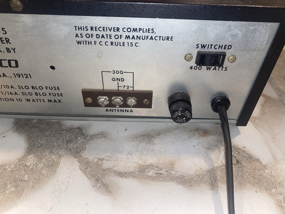 Dynaco FM5 Stereo Tuner Untested