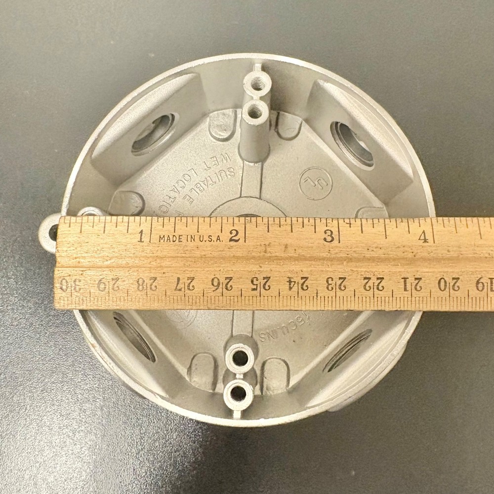 UL E149482 Fixture Fitting, Silver (New)