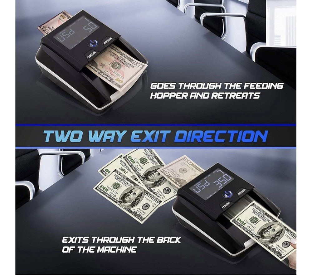 💵💲Deteck Banknote Detector DT10C 💵💲