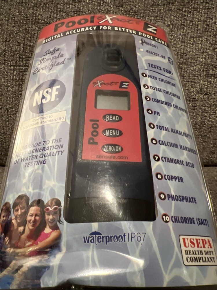 Pool Exact Z - Digital Water Testing 486201 Pool Test Kit