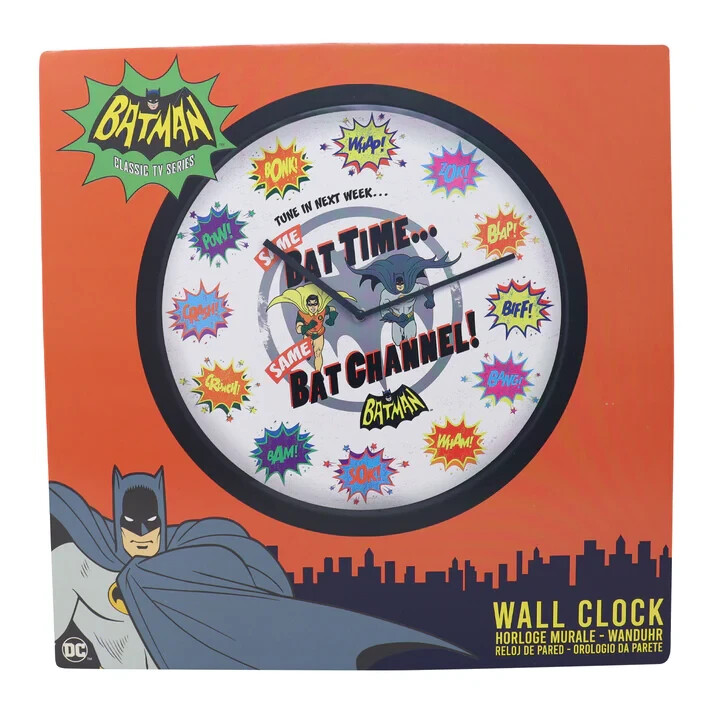 DC Batman BAT TIME | Wall Clock Limited edition LE Rare