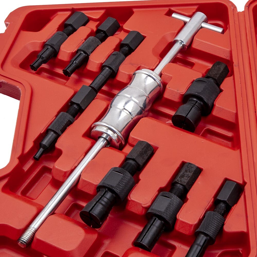 Internal Bearing Puller Extractor Slide Hammer Collets Tools Kit 17-20mm 25-29mm