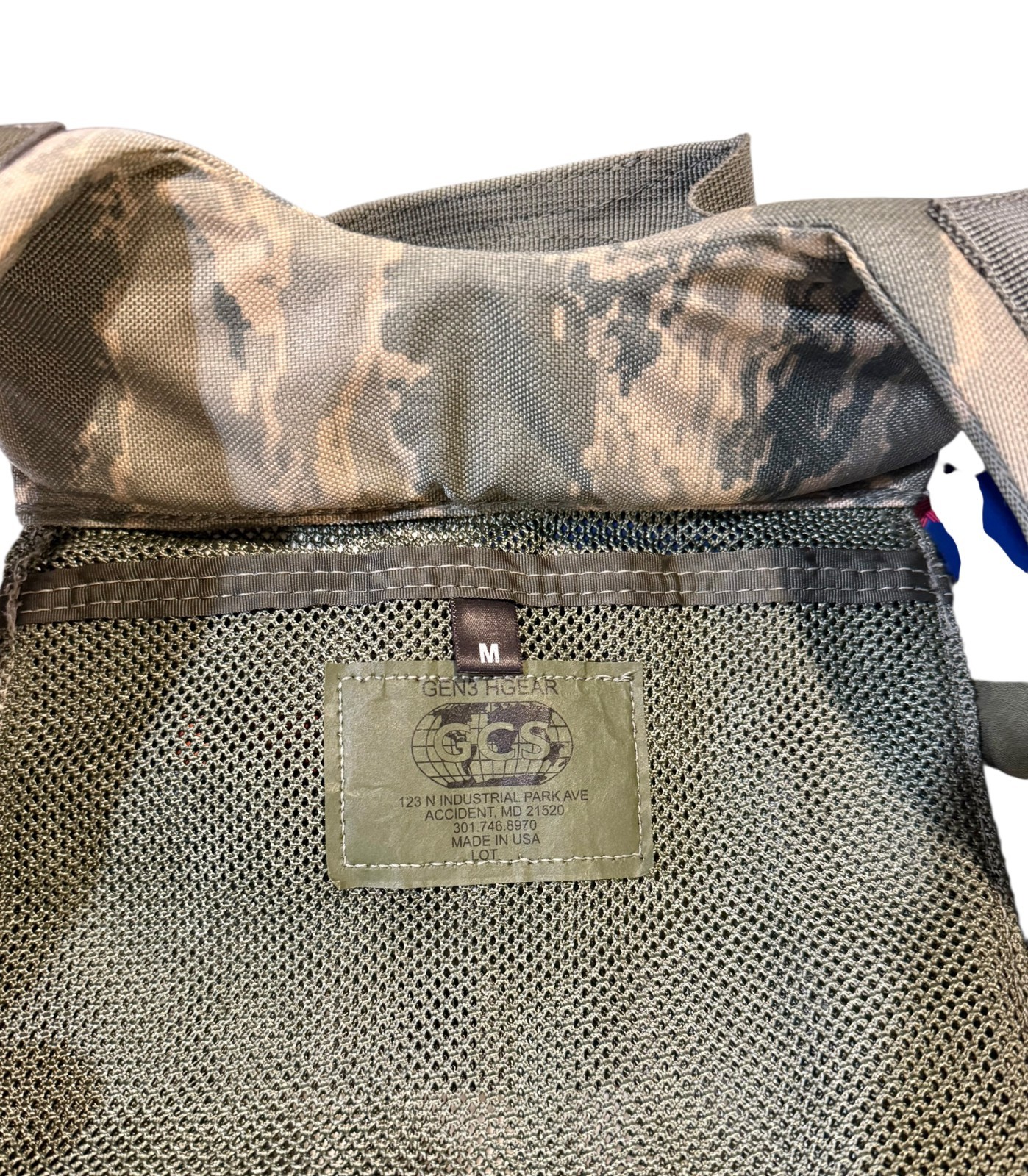 USGI GCS GEN3 Hgear ABU Tactical Fighting Load Carrier Rifleman Harness Medium