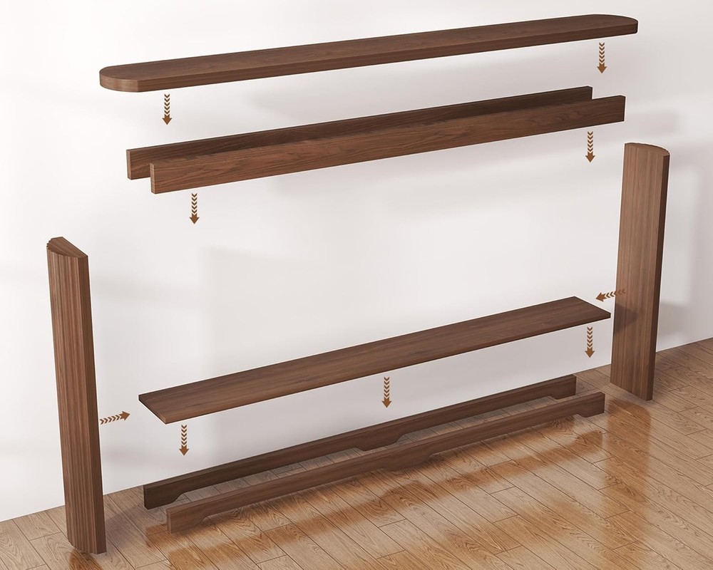 Modern 70 Inch Entryway Table Narrow Behind Sofa Table Narrow 8 Inch Deep