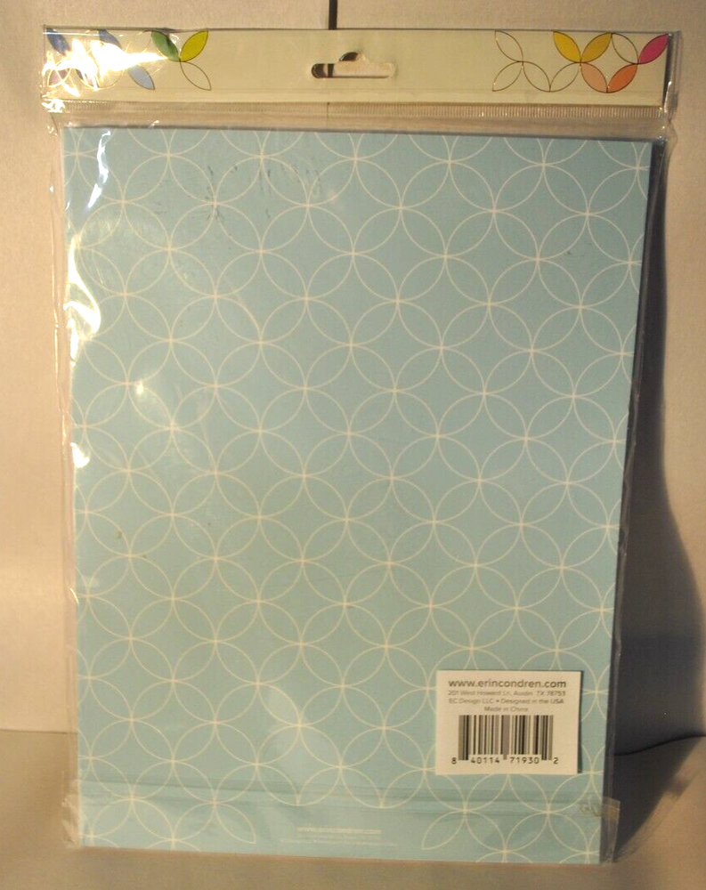 ERIN CONDREN TEACHER NOTEPAD SUBSTITUTE REPORT 52 SHEETS