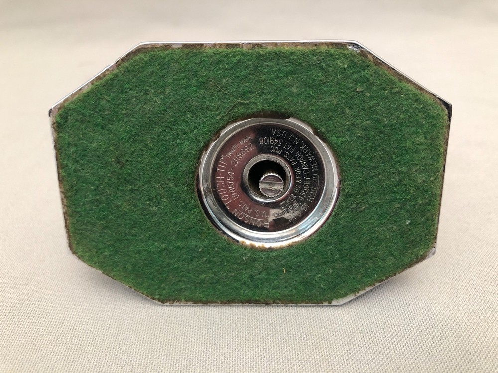 VINTAGE RONSON TOUCH TIP TABLE LIGHTER BLACK