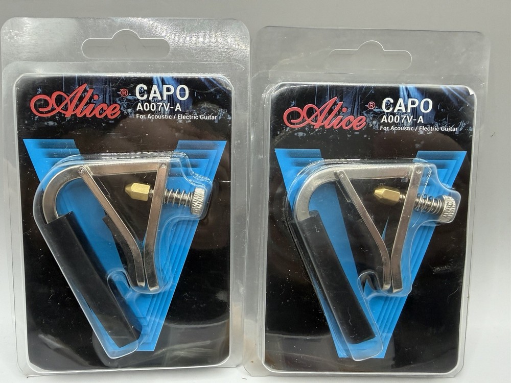Guitar Lot - (2) Alice Capo, Alice Picks, Strings & More