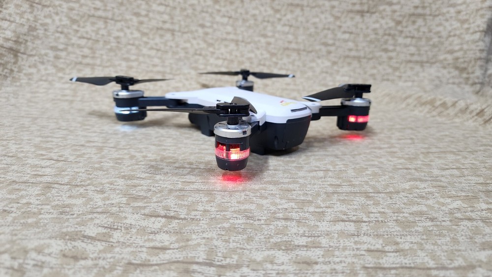 Le Idea 10 GPS Drone with Camera and Case for Adults - White