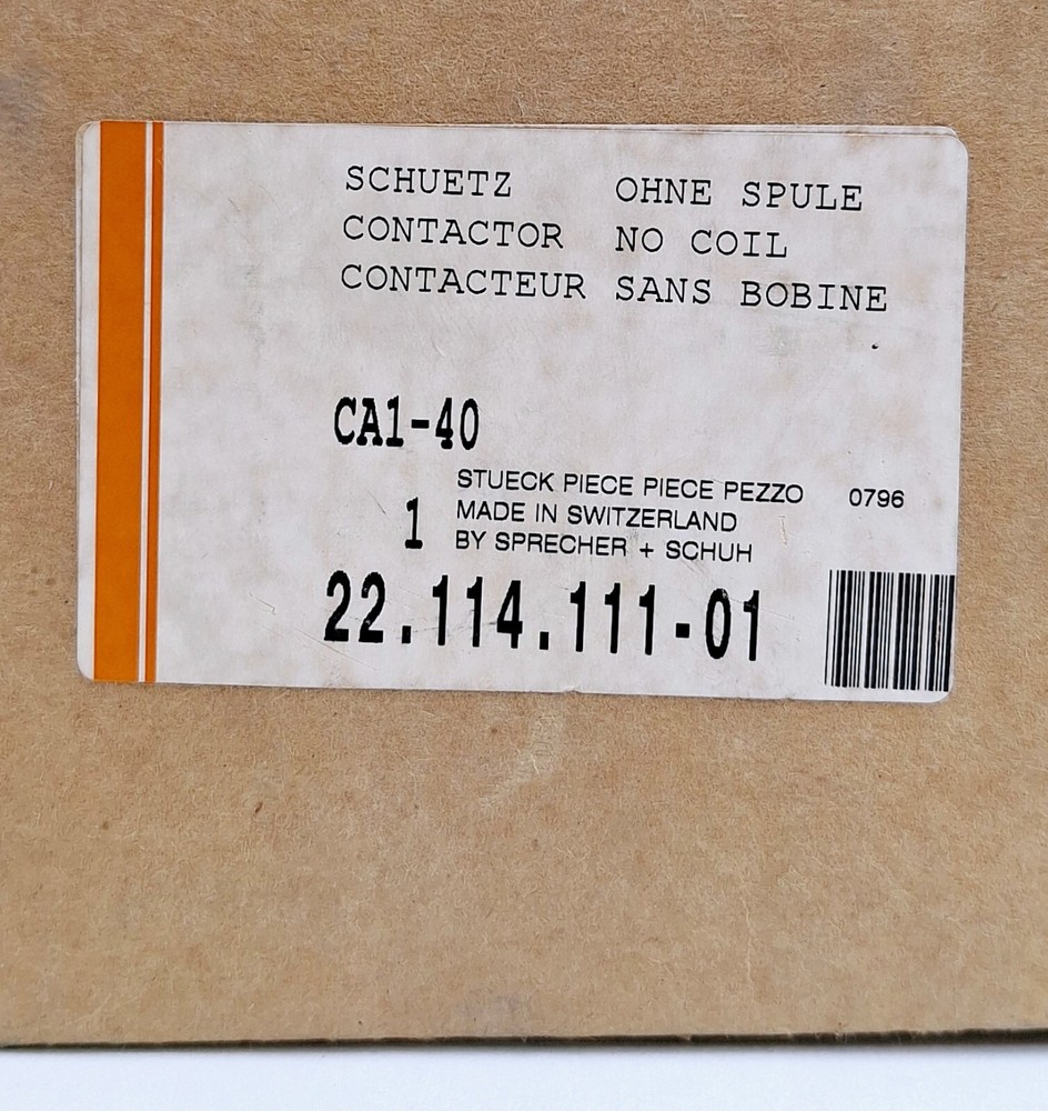 Sprecher+Schuh CA1-40-N Contactor